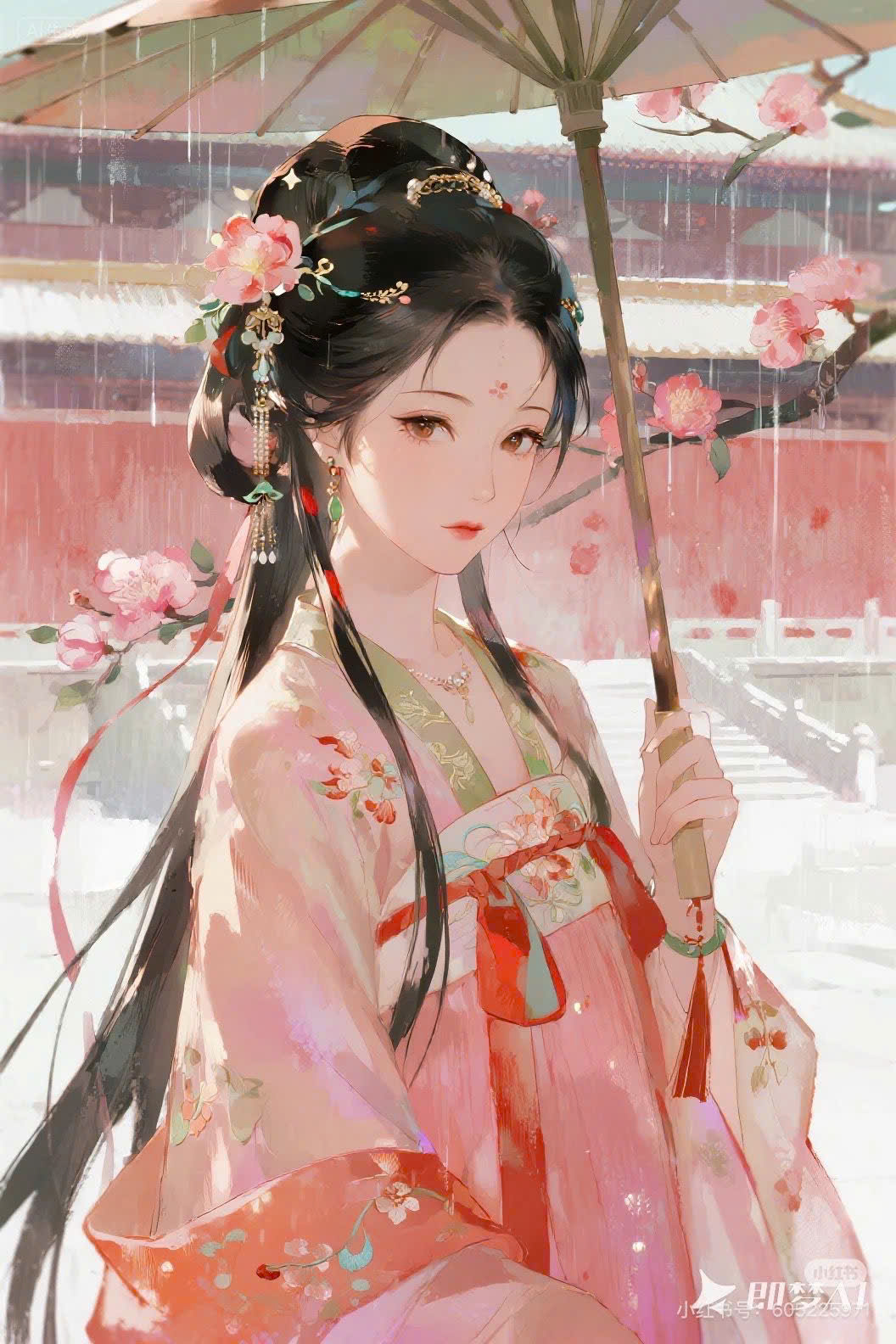 HOA HẢI ĐƯỜNG TRÊN MÂY