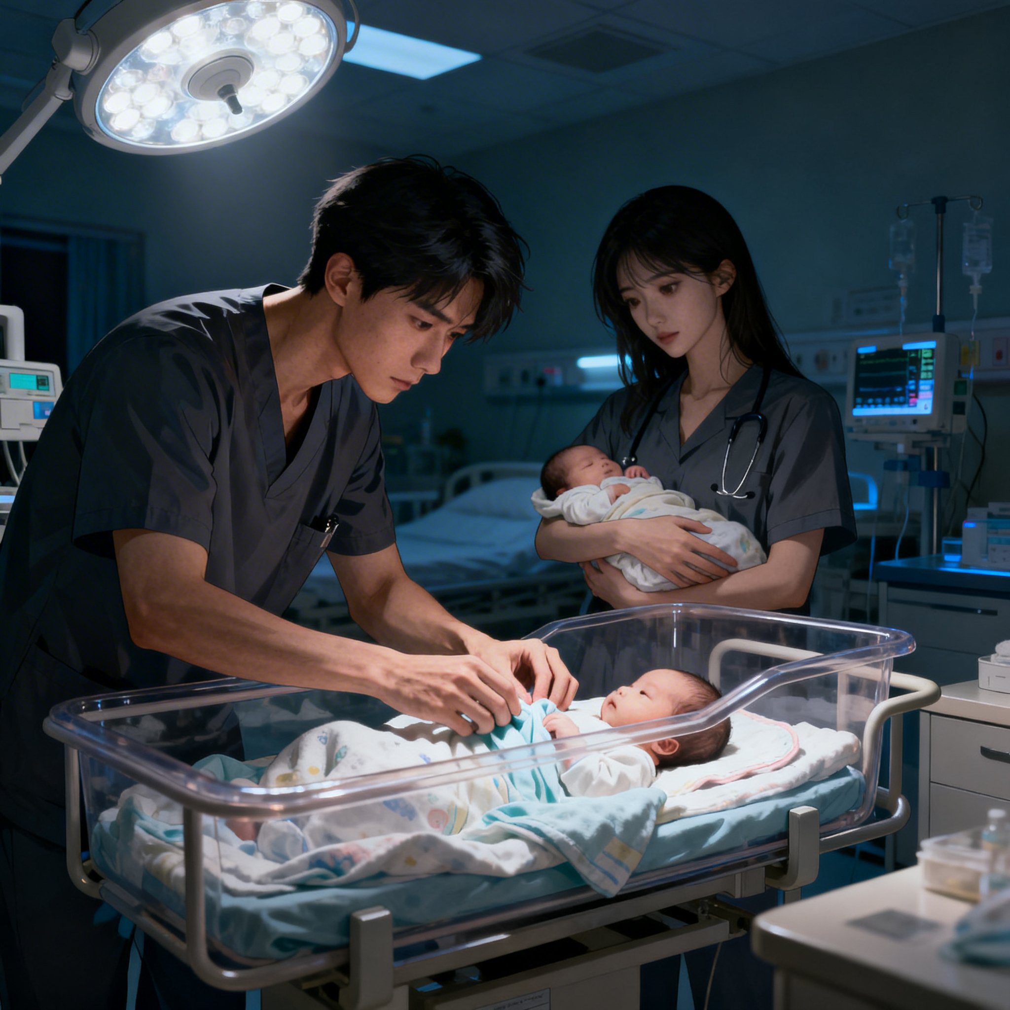 Sau Khi Sinh Con, Tôi Phát Hiện Chồng Tráo Con Với Ánh Trăng Sáng