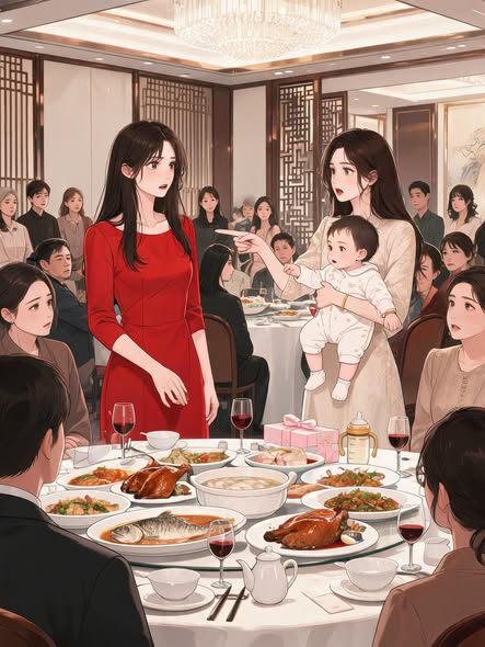 CHIẾC VÒNG VÀNG TRONG TIỆC ĐẦY THÁNG